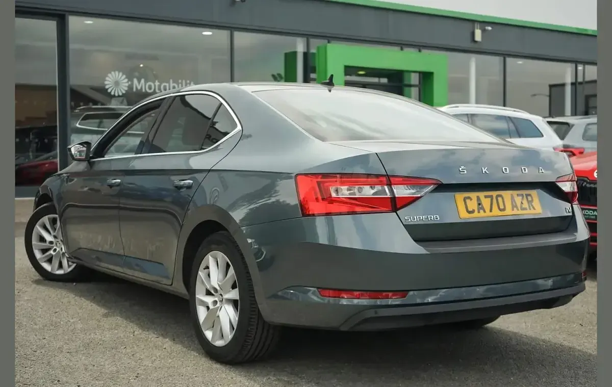 Used Skoda Superb SE Technology 214 HP (157 kW) 2020 Grey Hatchback