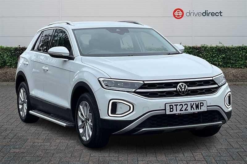 White Used 2022 VW T-Roc Style SUV | £19,120 (Fair price) - Image 1/4