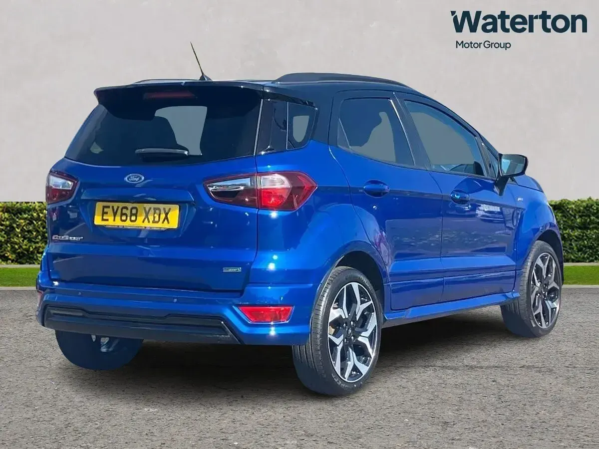 Used Ford Ecosport ST-Line 140 HP (102 kW) 2018 Blue SUV