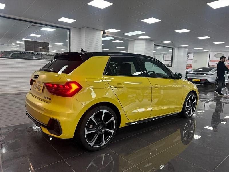 Used Audi A1 Sportback S-Line 2019 Yellow Hatchback
