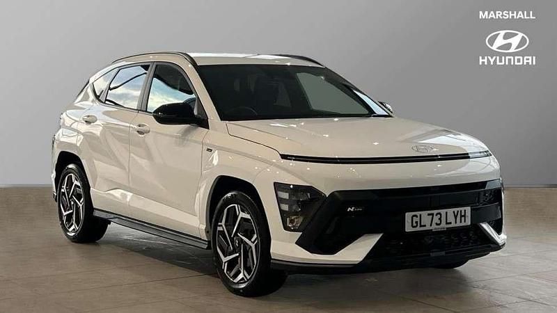 White Used 2023 Hyundai Kona N Line SUV | £19,528 (Fair price) - Image 1/4