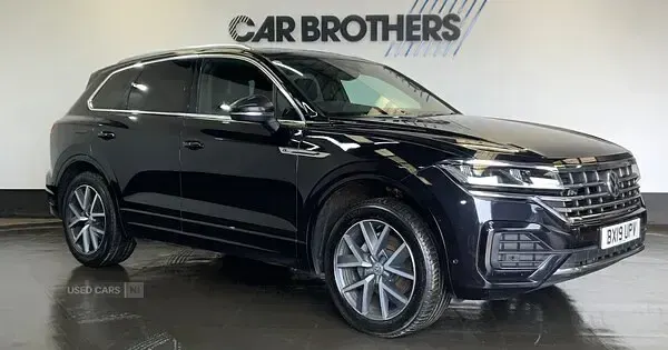 Used VW Touareg R-line 2019 Black SUV