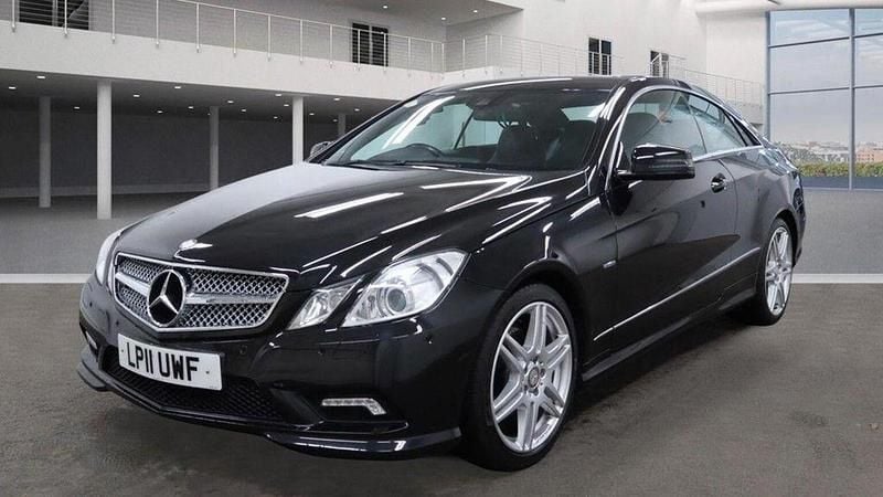 Used Mercedes E250 2011 Black Coupe