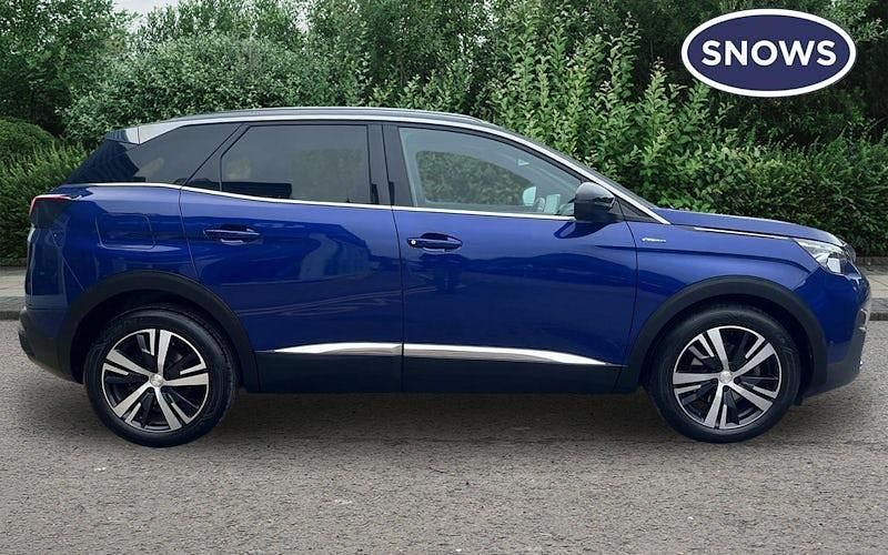 Used Peugeot 3008 GT-line 165 HP (121 kW) 2017 Blue SUV