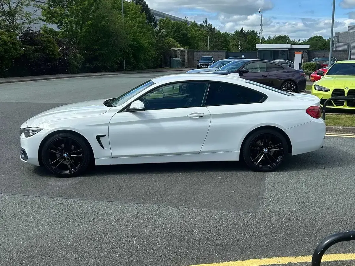 Używany BMW 420 Sport Line 181 KM (133 kW) 2017 Biały Coupe