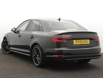 Used Audi A4 Black Edition 150 HP (110 kW) 2018 Black Sedan