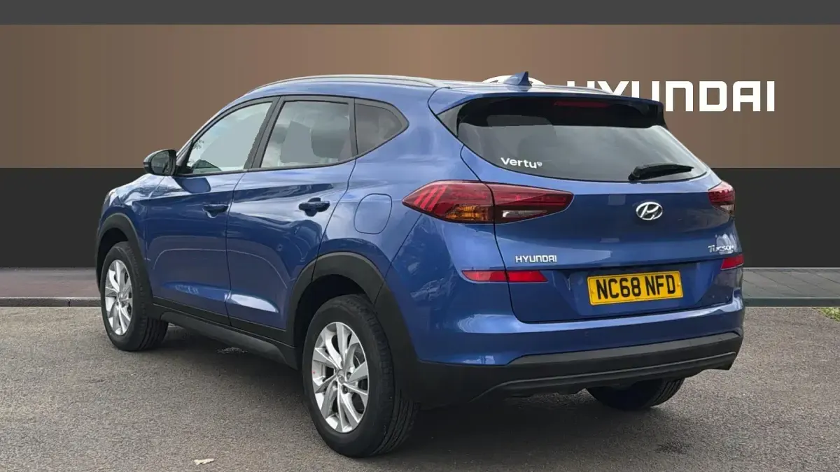 Used Hyundai Tucson SE 132 HP (97 kW) 2019 Blue SUV