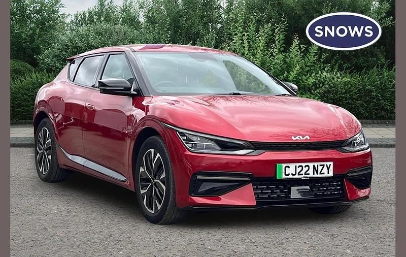 Used Kia EV6 GT-Line 166 kW (226 HP) 2022 Red SUV
