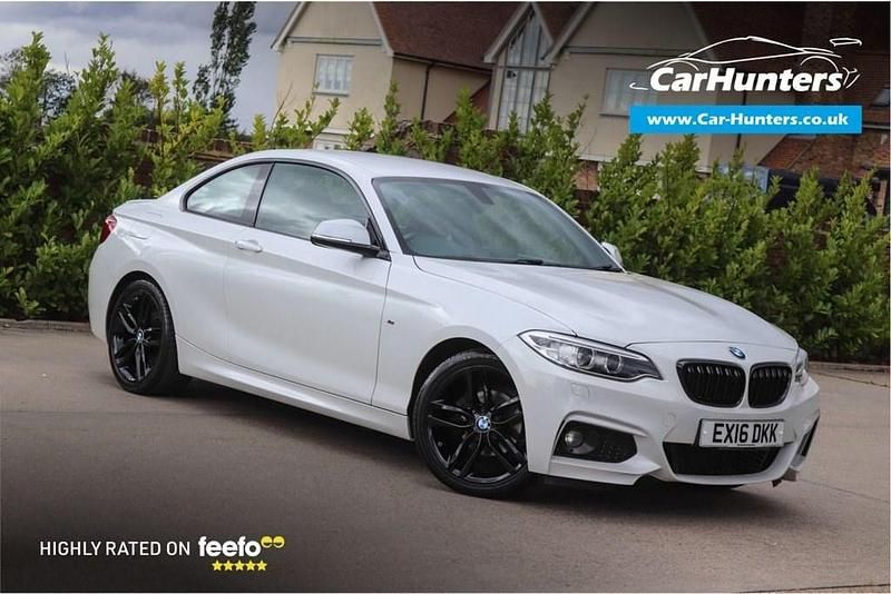 White Used 2016 BMW 218 M Sport Coupe | £10,995 (Fair price) - Image 1/4
