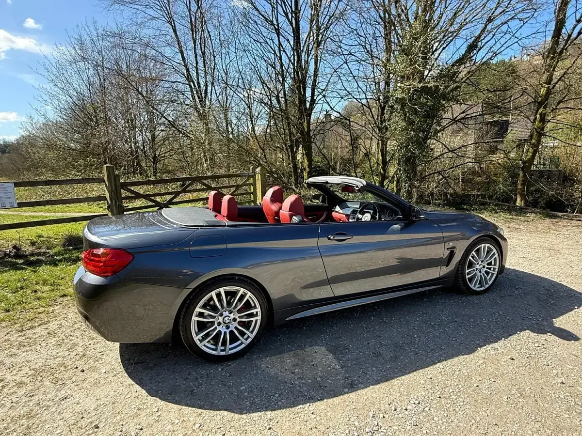 Used BMW 420 M Sport 190 HP (139 kW) 2016 Grey Cabriolet