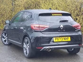 Used Renault Clio V RS Line 90 HP (66 kW) 2023 Black Hatchback