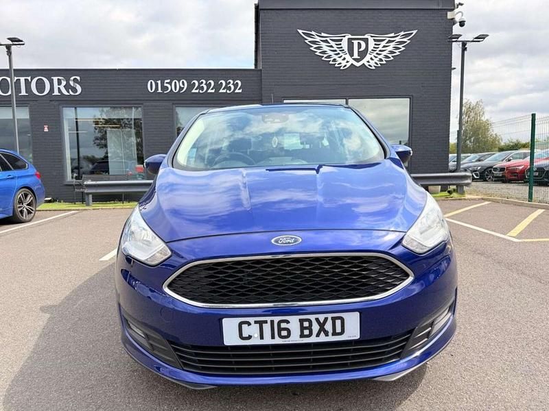 Used Ford C-MAX Zetec 120 HP (88 kW) 2016 Blue MPV
