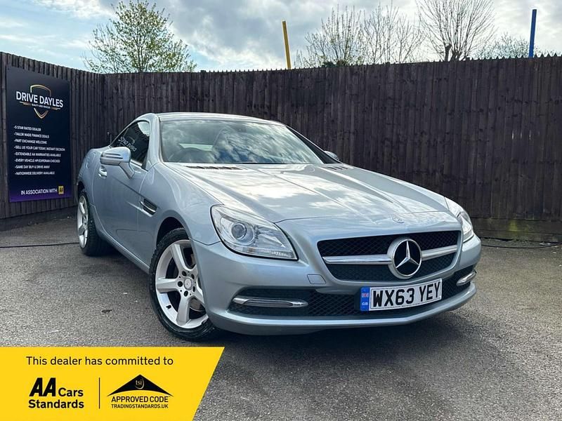 Silver Used 2013 Mercedes SLK250 Cabriolet | £5,999 (Fair price) - Image 1/4