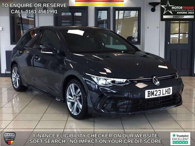 Grey Used 2023 VW Golf VIII R-line Hatchback | £19,470 (Fair price) - Image 1/4