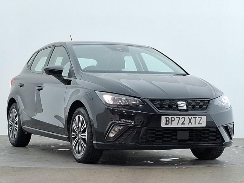 Used Seat Ibiza SE Technology 95 HP (69 kW) 2023 Black Hatchback