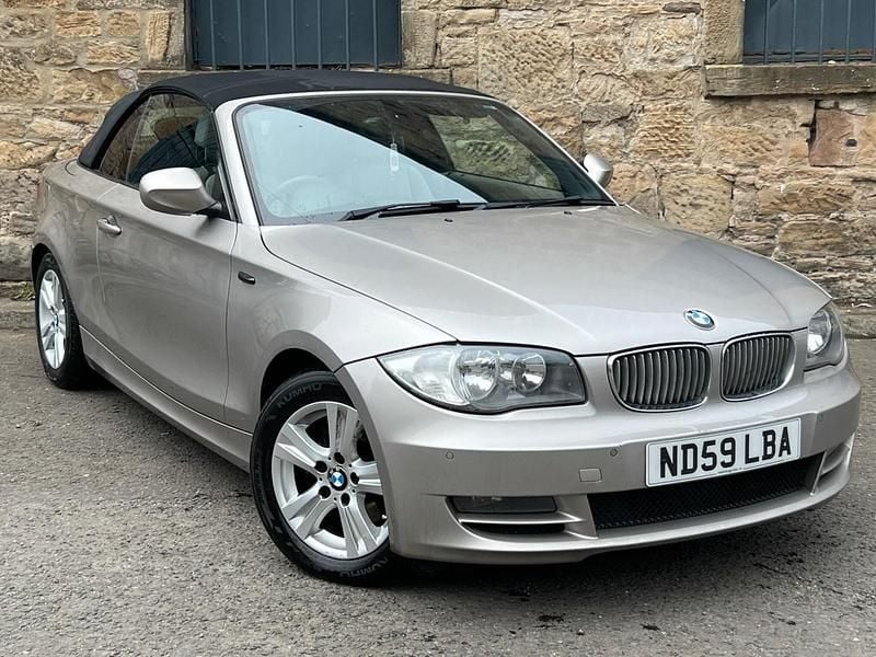 Silver Used 2009 BMW 120 Cabriolet Advantage Cabriolet | £2,995 (Fair price) - Image 1/4