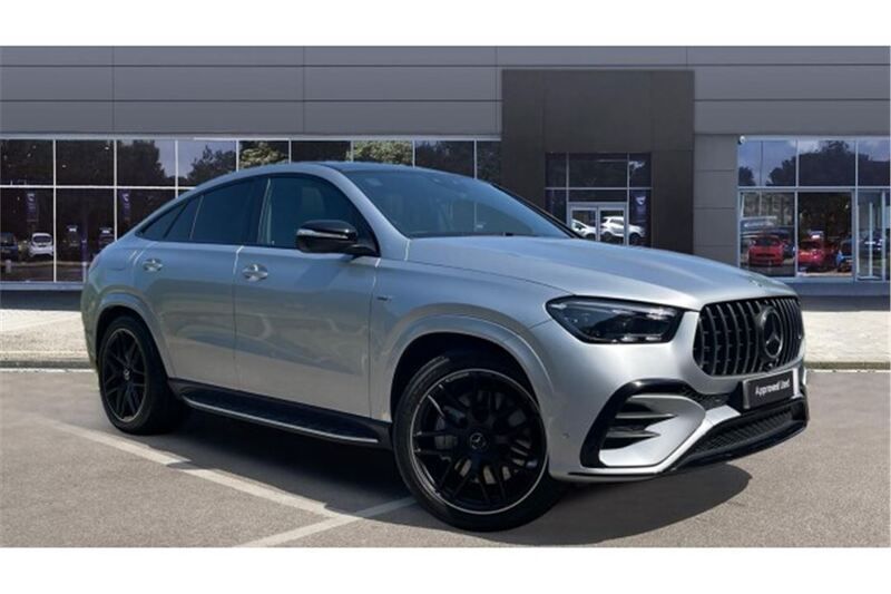 Silver Used 2024 Mercedes GLE53 AMG Premium Plus Coupe | £75,733 - Image 1/4
