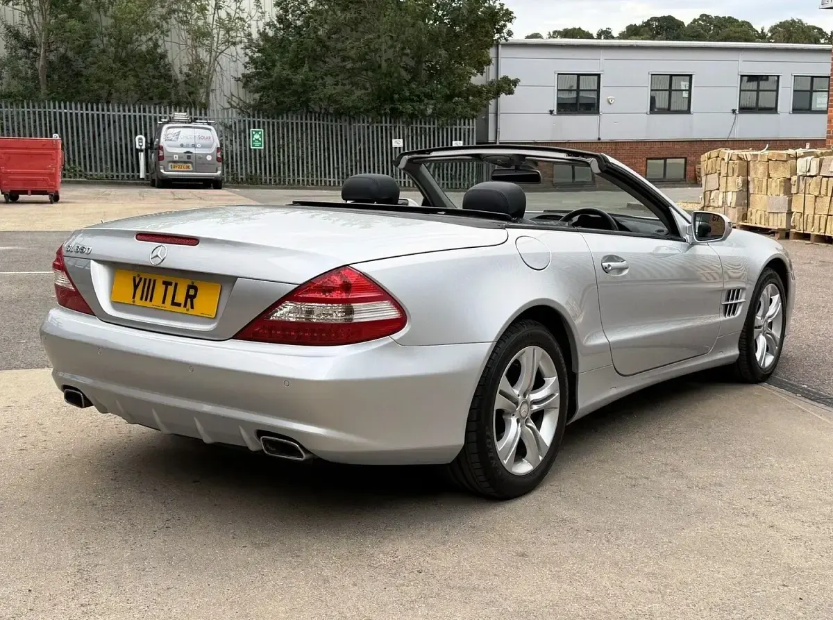 Used Mercedes SL350 2011 Silver Cabriolet