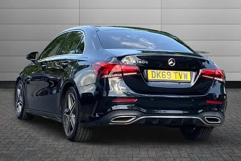 Used Mercedes A180 Executive 116 HP (85 kW) 2019 Black Sedan