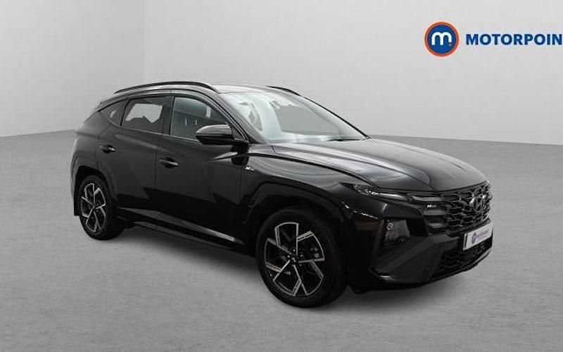 Black Used 2024 Hyundai Tucson N Line SUV | £21,899 (Fair price) - Image 1/4