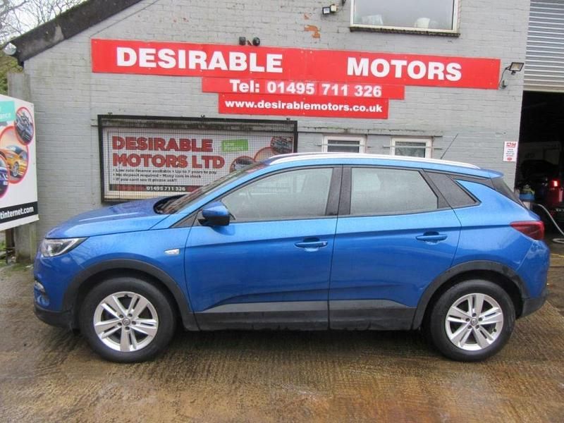 Gebraucht Vauxhall Grandland X 130 PS (95 kW) 2019 Blau SUV