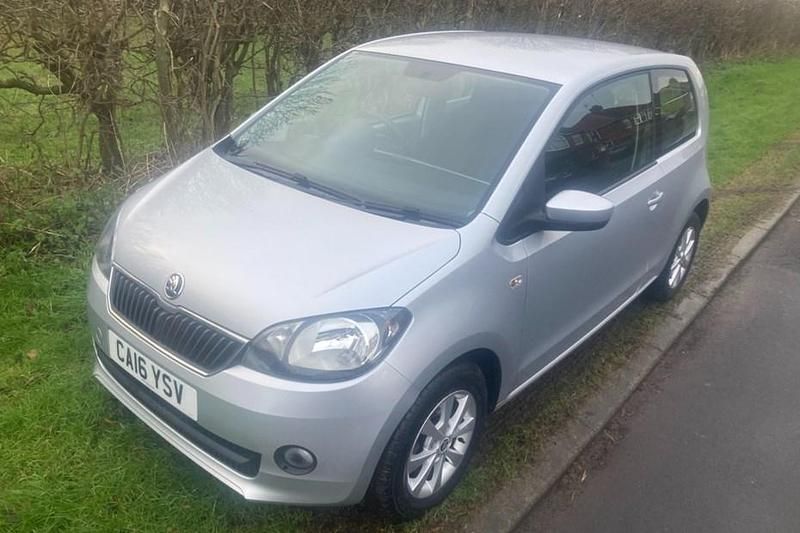 Used Skoda Citigo SE L 75 HP (55 kW) 2016 Silver Hatchback