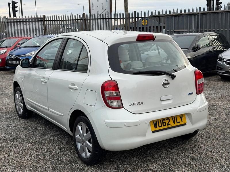 Used Nissan Micra Shiro 2012 White Hatchback