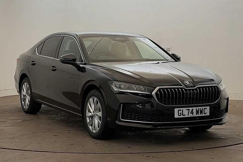 Midnight black metallic New 2024 Skoda Superb SE Technology Hatchback | £24,499 (Super price) - Image 1/4