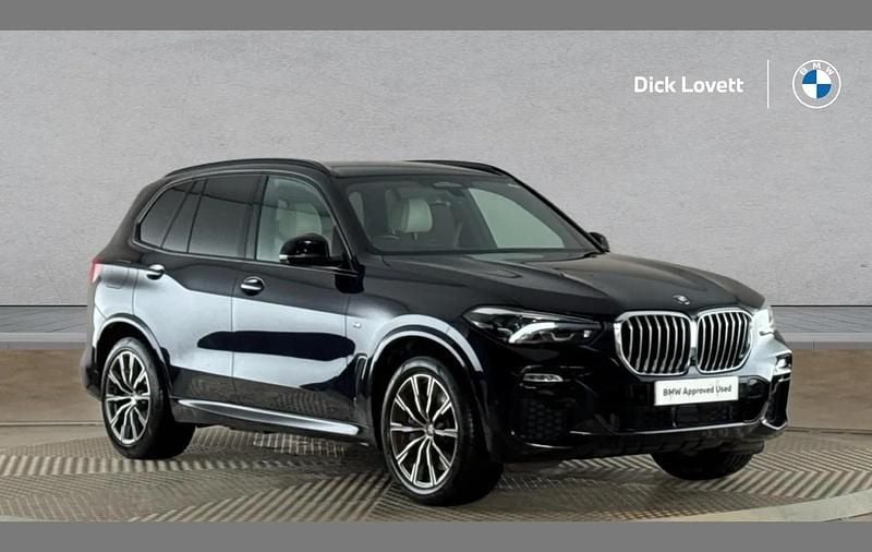 Black Used 2021 BMW X5 M Sport SUV | £36,700 (Super price) - Image 1/4