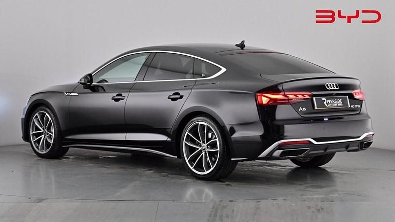 Used Audi A5 Sportback S-Line 204 HP (150 kW) 2023 Mythos black Hatchback
