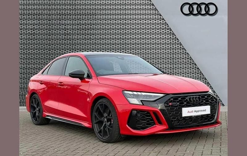 Used Audi RS3 Sport 394 HP (289 kW) 2023 Red Sedan