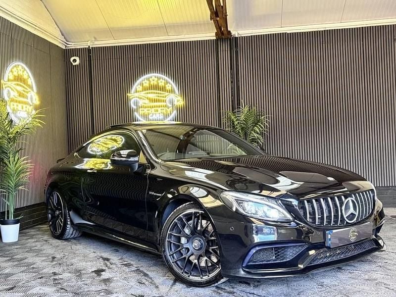 Black Used 2016 Mercedes C63 AMG Premium Coupe | £32,990 (Fair price) - Image 1/4