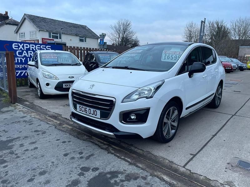 Used Peugeot 3008 Allure 2016 White Hatchback
