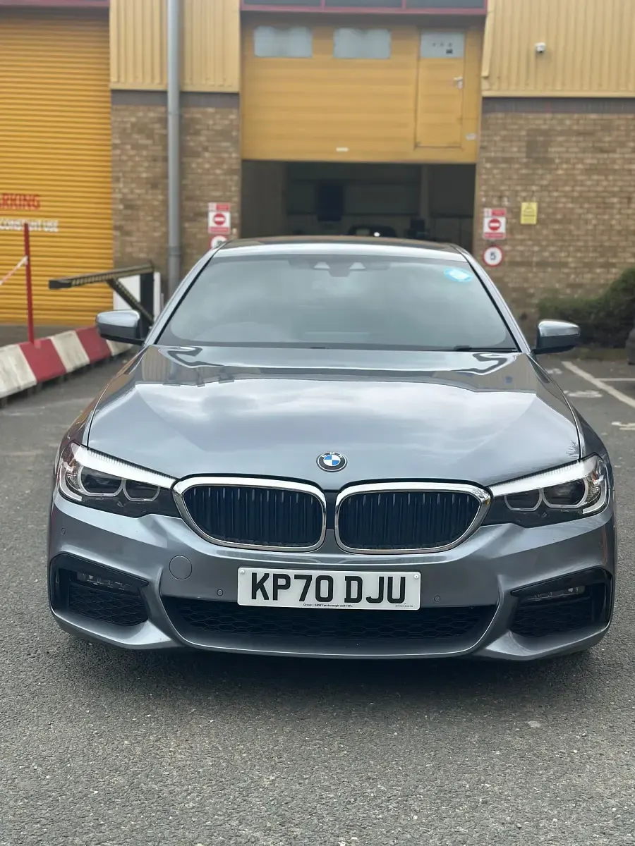 Used BMW 520 M Sport 187 HP (137 kW) 2020 Blue Sedan