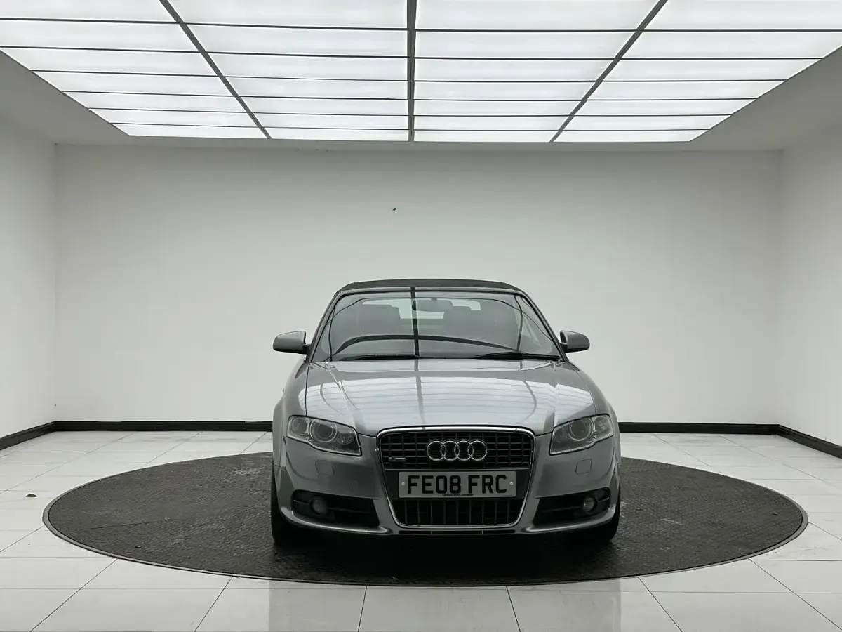 Used Audi A4 Cabriolet S-Line 197 HP (144 kW) 2008 Grey Cabriolet