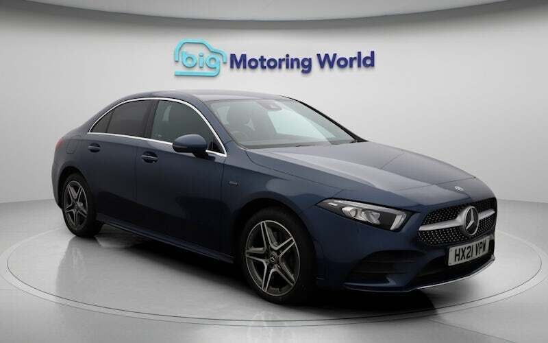 Blue Used 2021 Mercedes A250 AMG line Sedan | £16,700 (Good price) - Image 1/4