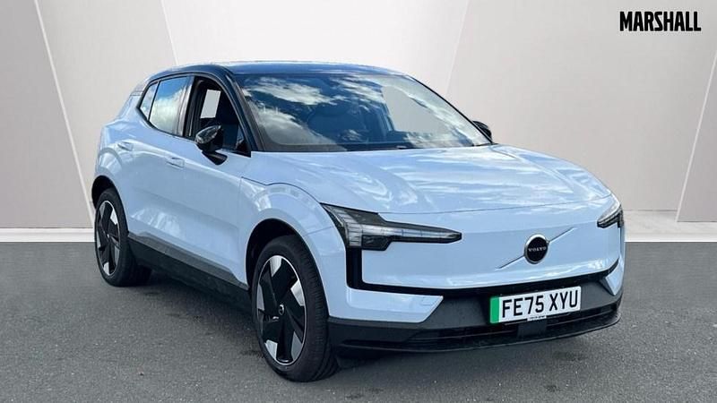 Metallic cloud blue New 2025 Volvo EX30 Plus SUV | £31,250 (Fair price) - Image 1/4