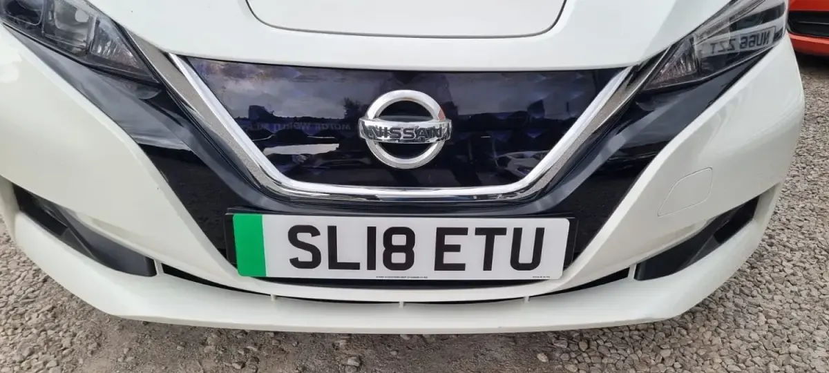 Used Nissan Leaf Acenta 110 kW (150 HP) 2018 White Hatchback