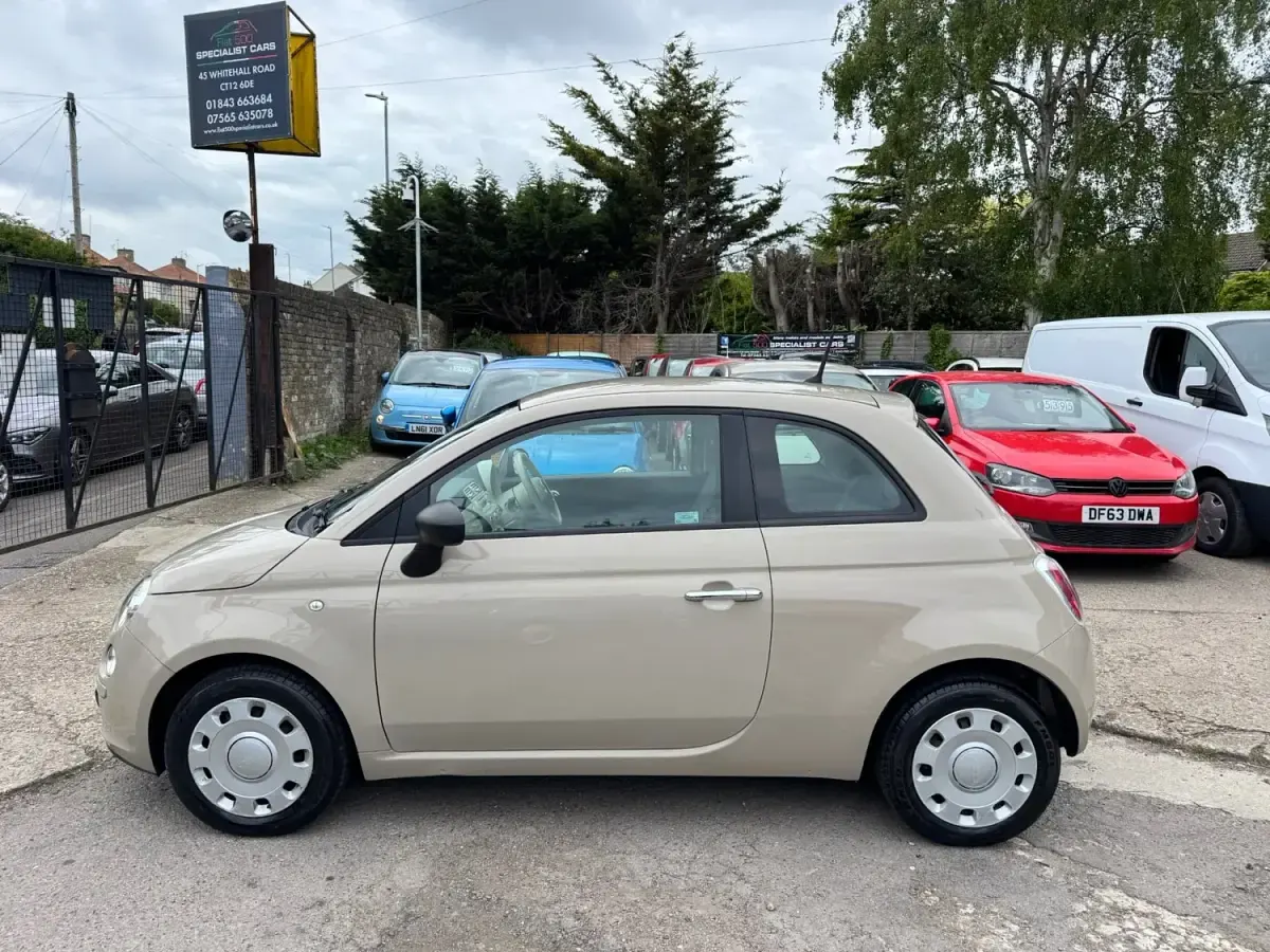 Usado Fiat 500 Pop 69 CV (50 kW) 2014 Beige Utilitario