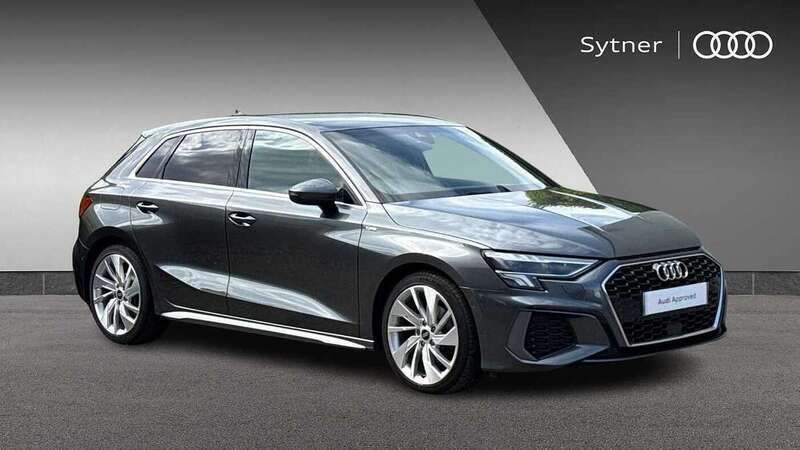Grey Used 2022 Audi A3 S-Line Hatchback | £24,500 (A bit pricey) - Image 1/4