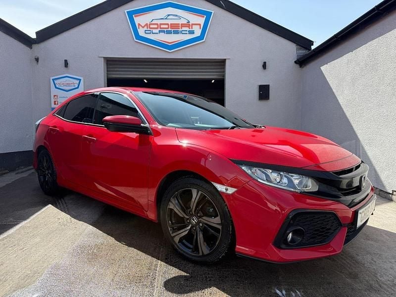 Red Used 2019 Honda Civic SR Hatchback | £10,495 (Good price) - Image 1/4