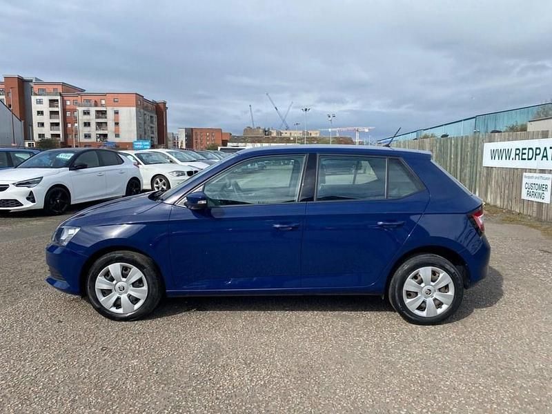 Used Skoda Fabia 60 HP (44 kW) 2017 Blue Hatchback