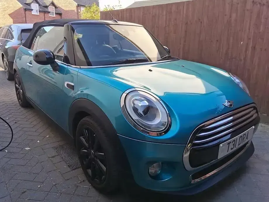 Used Mini Cooper Cabriolet 136 HP (100 kW) 2017 Turquoise Cabriolet