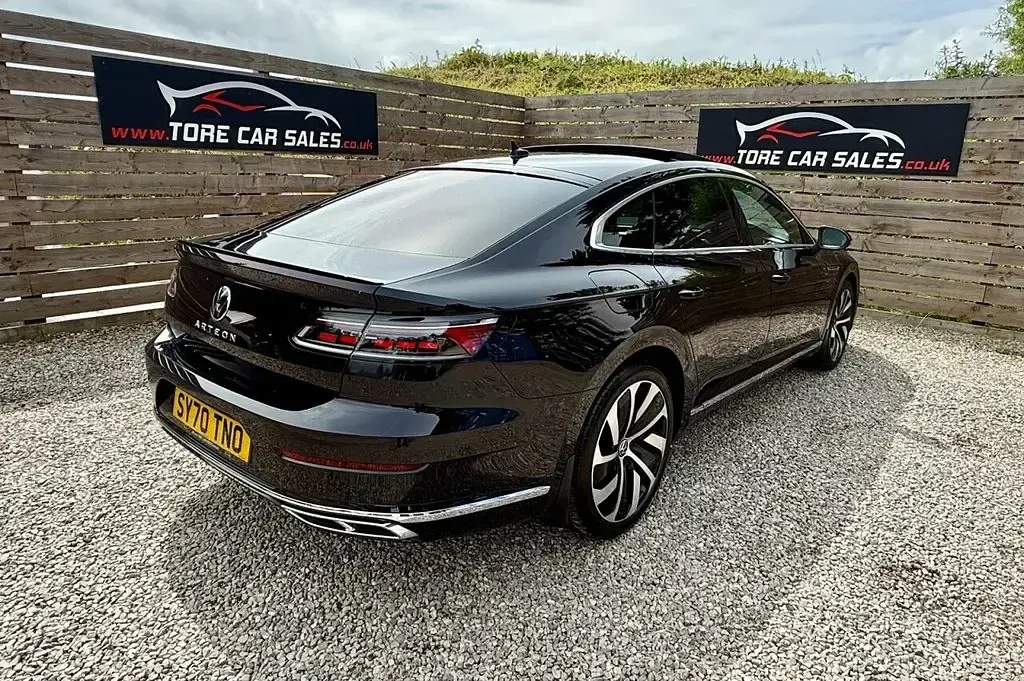 Used VW Arteon R-line 190 HP (139 kW) 2020 Black Hatchback