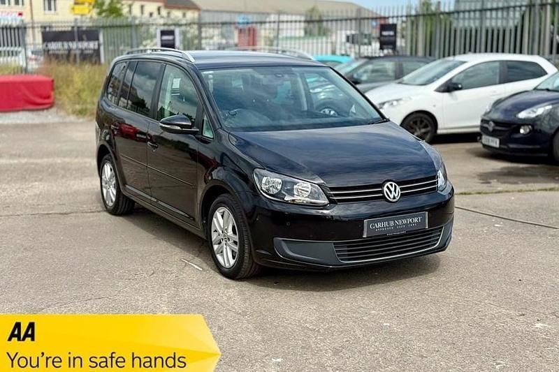 Black Used 2013 VW Touran SE MPV | £5,400 (Fair price) - Image 1/1