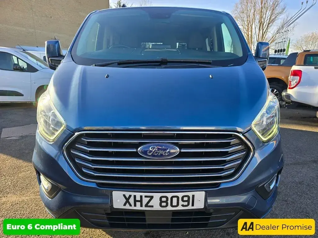 Used Ford Tourneo Custom Titanium 2020 Blue Van