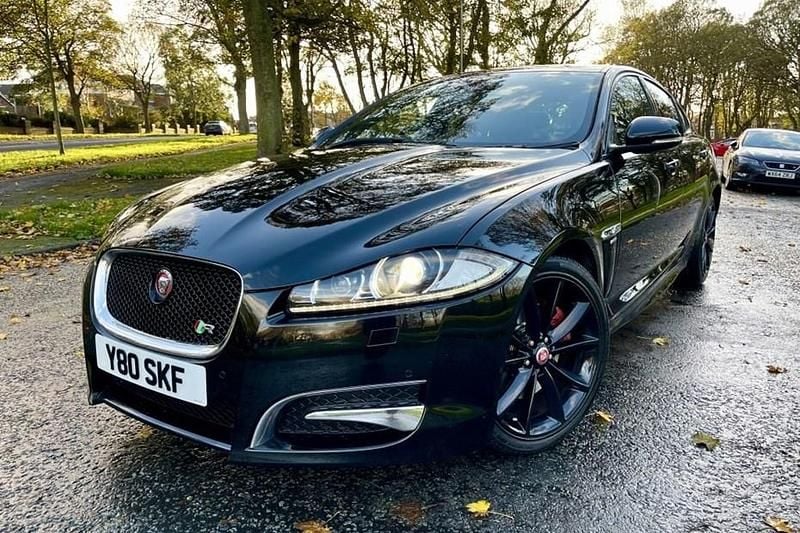 Black Used 2013 Jaguar XF R-Sport Sedan | £6,495 (Fair price) - Image 1/1