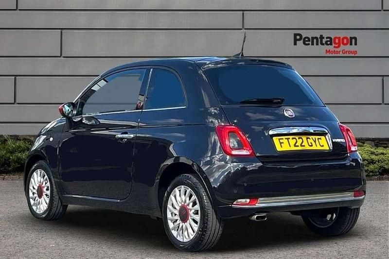 Used Fiat 500 Red 69 HP (50 kW) 2022 Black Hatchback