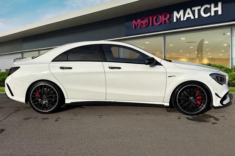 Used Mercedes CLA45 AMG AMG 381 HP (280 kW) 2018 Grey Coupe