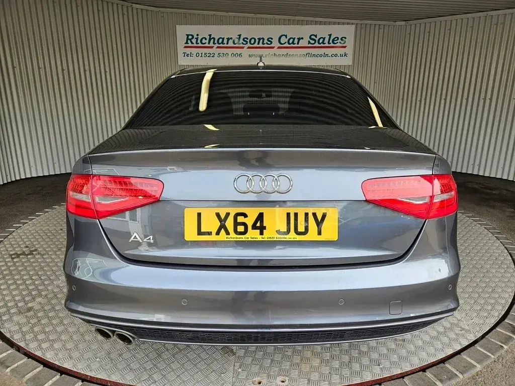 Used Audi A4 S-Line 177 HP (130 kW) 2014 Grey Sedan